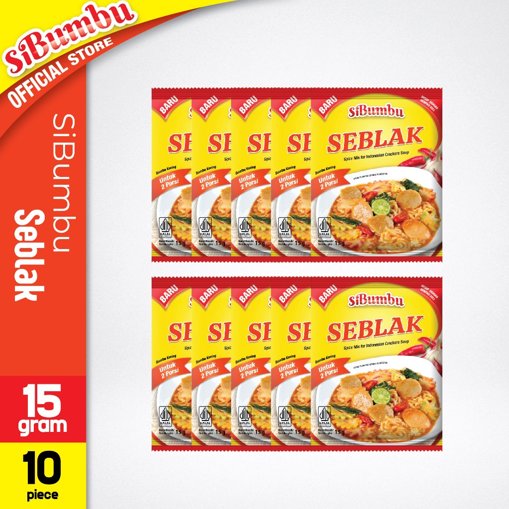 

10pcs - SiBumbu Bumbu Seblak