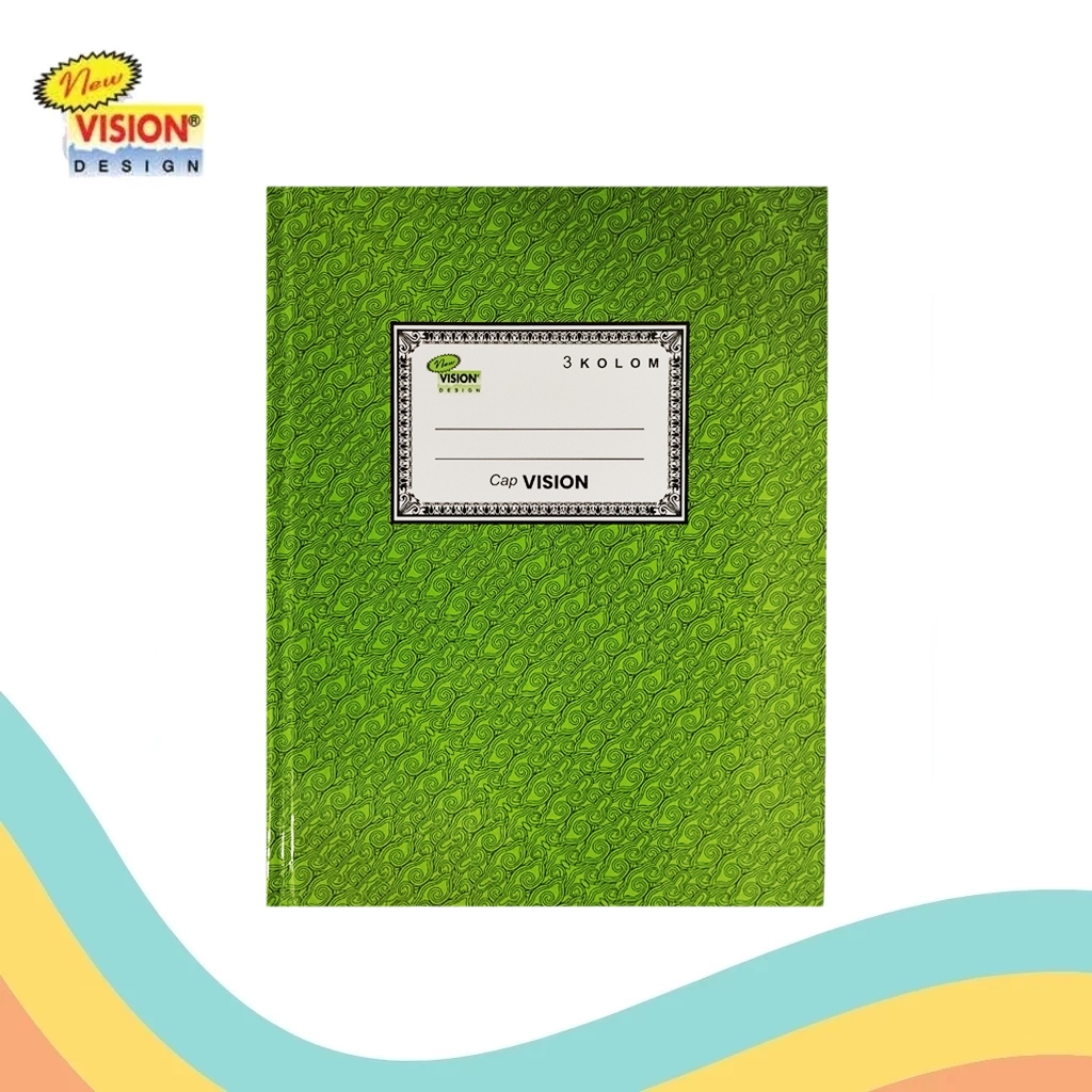 

BUKU KAS QWARTO VISION 3 KOLOM 100 LEMBAR (1 PCS)