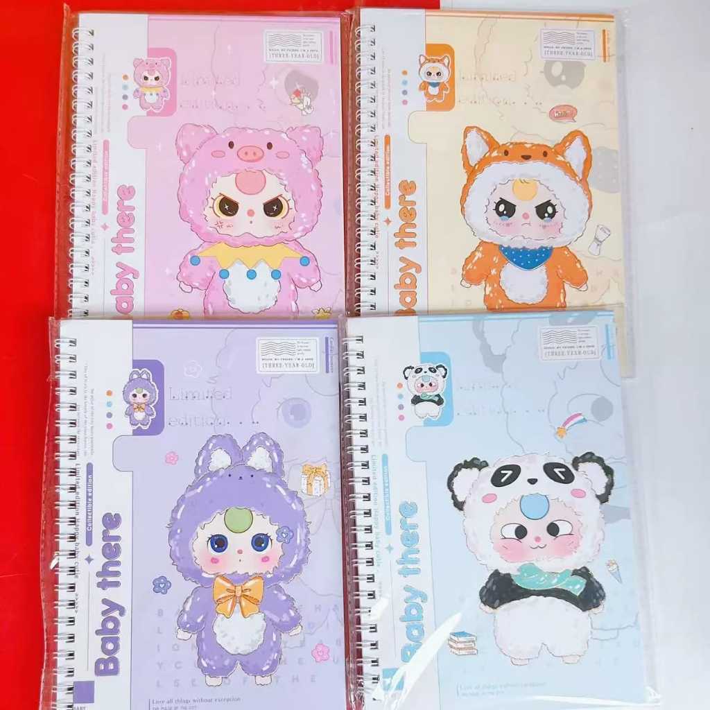 

[ORGM] 80 Halaman | Buku Tulis Notebook Ukuran A5 motif Baby 3 isi 40 Lembar