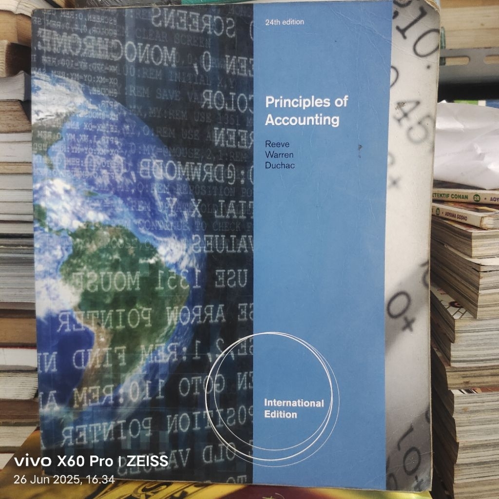 BUKU PRINCIPLES ACCOUNTING 24 TH EDITION BY REEVE WARREN DUCHAC ORIGINAL