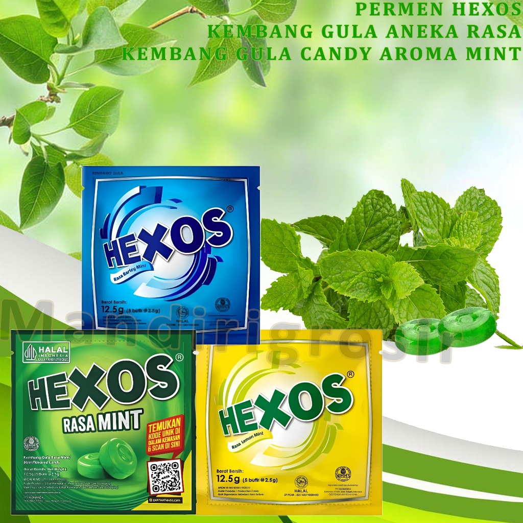 

Permen Pelega Tenggorokan * Permen Hexos * Permen Varian Rasa * Isi 5butir x 2,5gr
