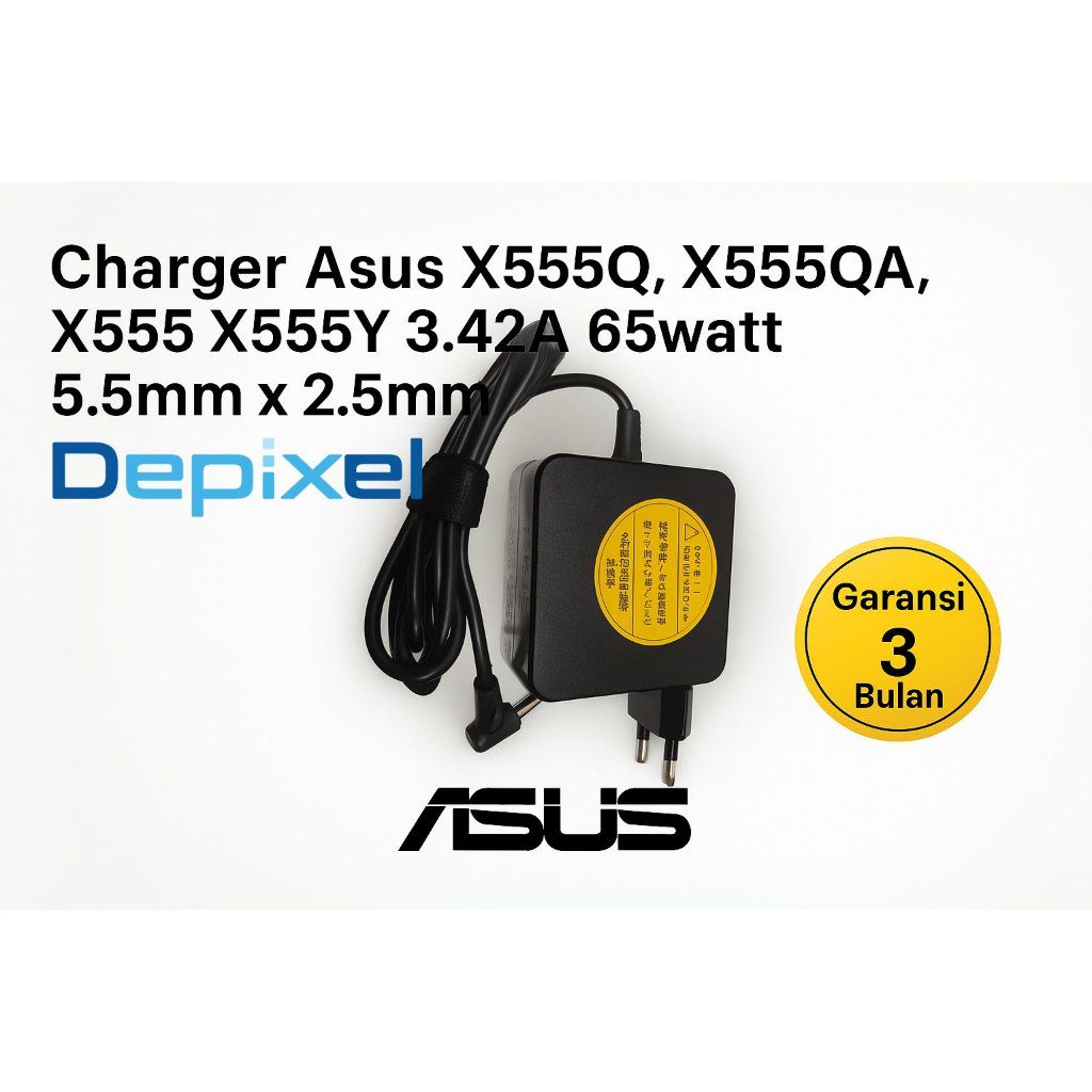 Charger Adaptor Asus X555Q, X555QA, X555