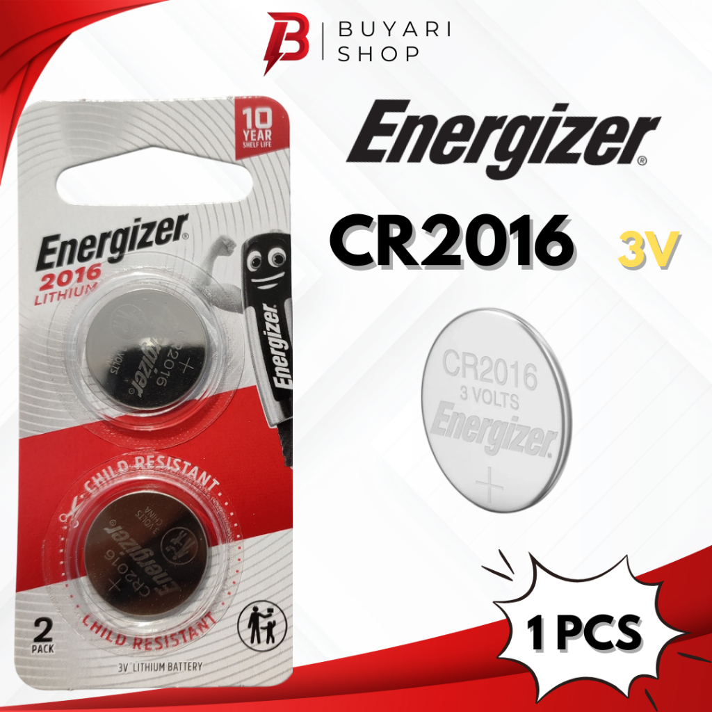 BISA COD Baterai Batre Batrai Batrei CMOS Energizer CR2016 Laptop PC Baterai Timbangan Digital badan
