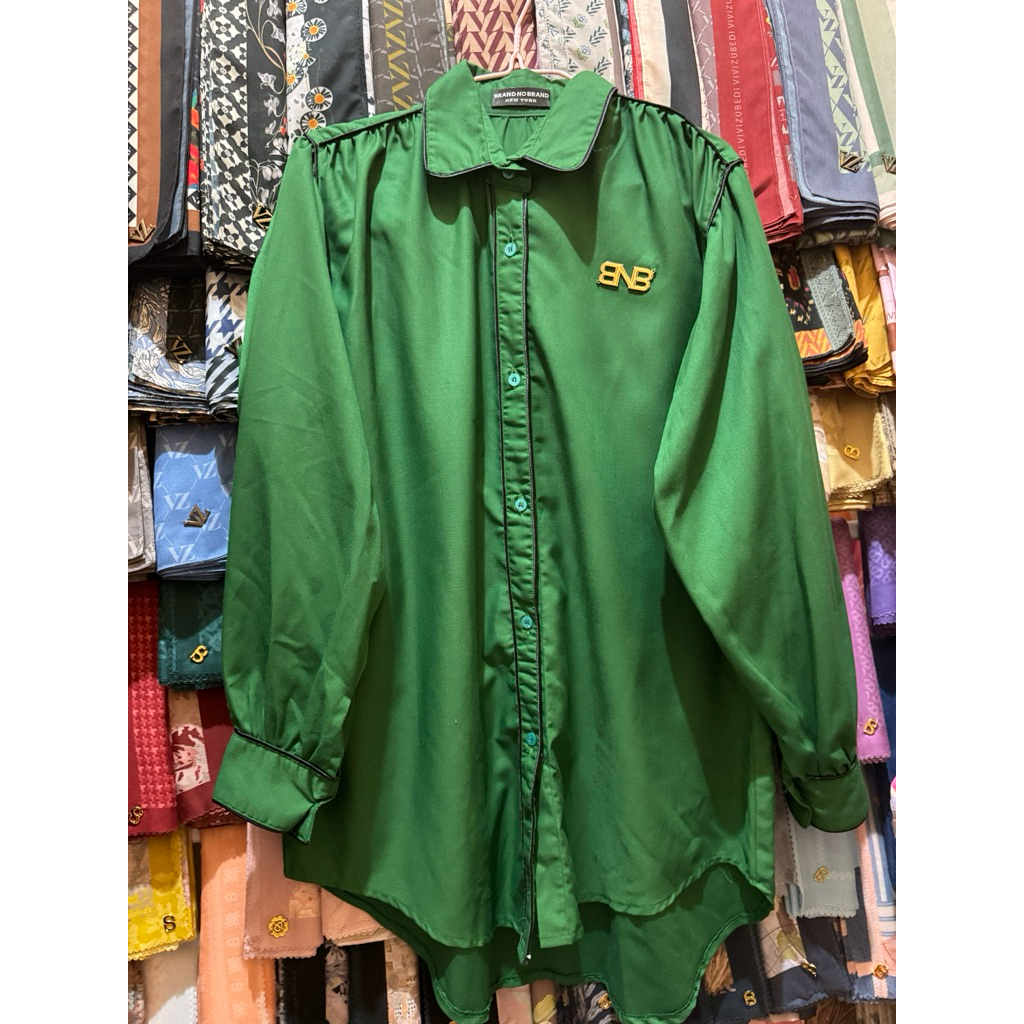 Kemeja BNB Green