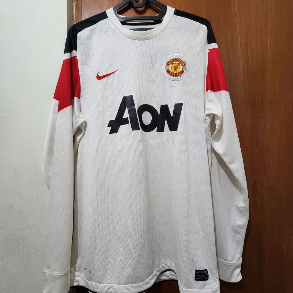 Jersey Manchester United 2010 Away Longsleeve Original