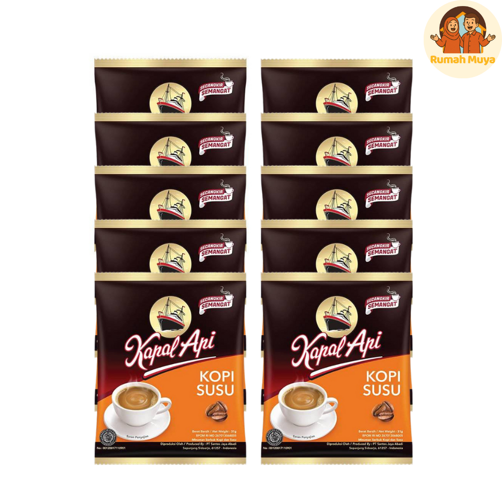 

Kapal Api Kopi Susu 10 sachet