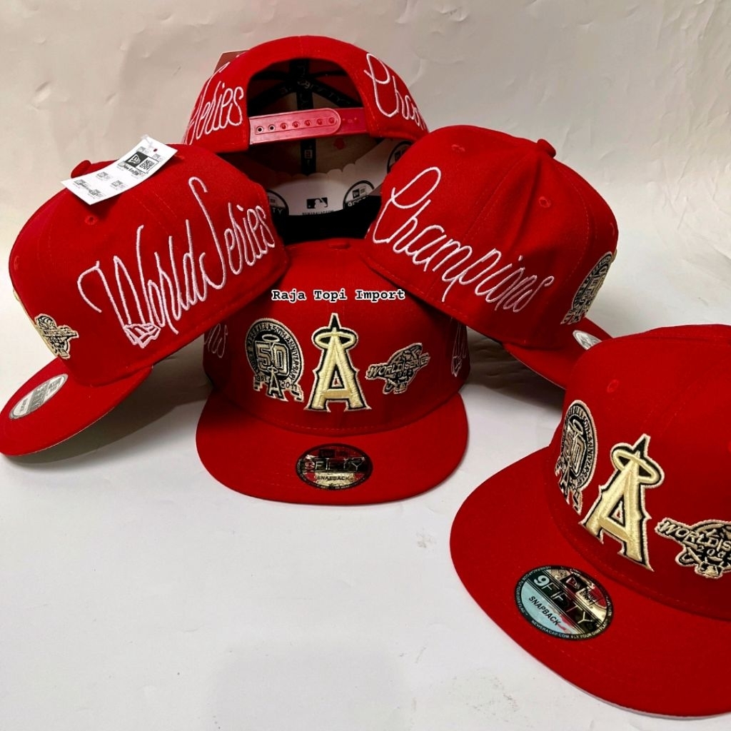 Topi Snapback LA Angels Historic Champions AA+ Quality Import