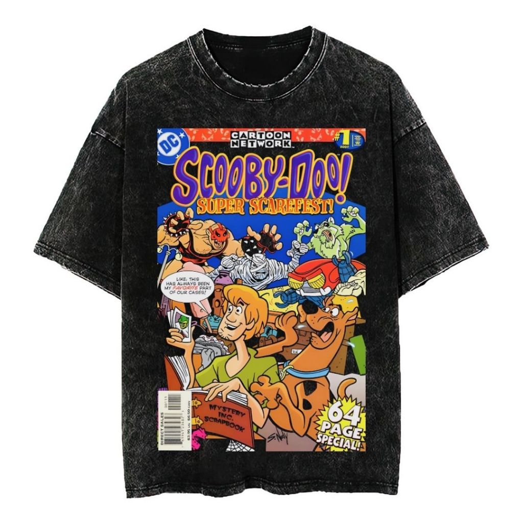 Kaos Scooby Stone Wash Oversize