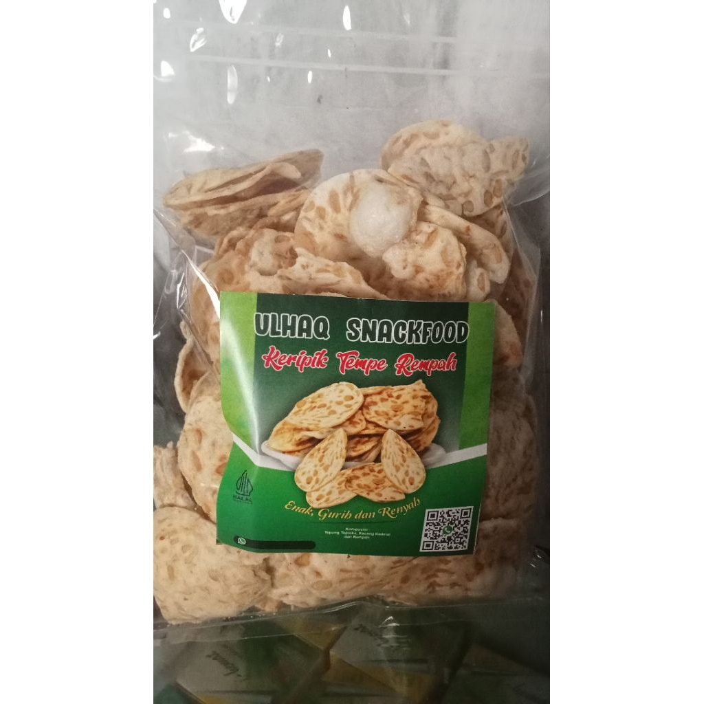 

[ULHAQ SNACKFOOD] Keripik Tempe Rempah Bulat