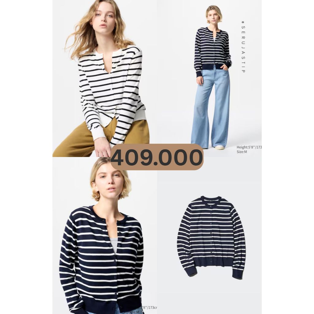 ready UNIQLO UV Protection Cardigan / cardigan wanita uniqlo