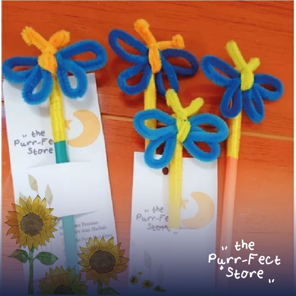 

Pensil Hias Kupu-kupu