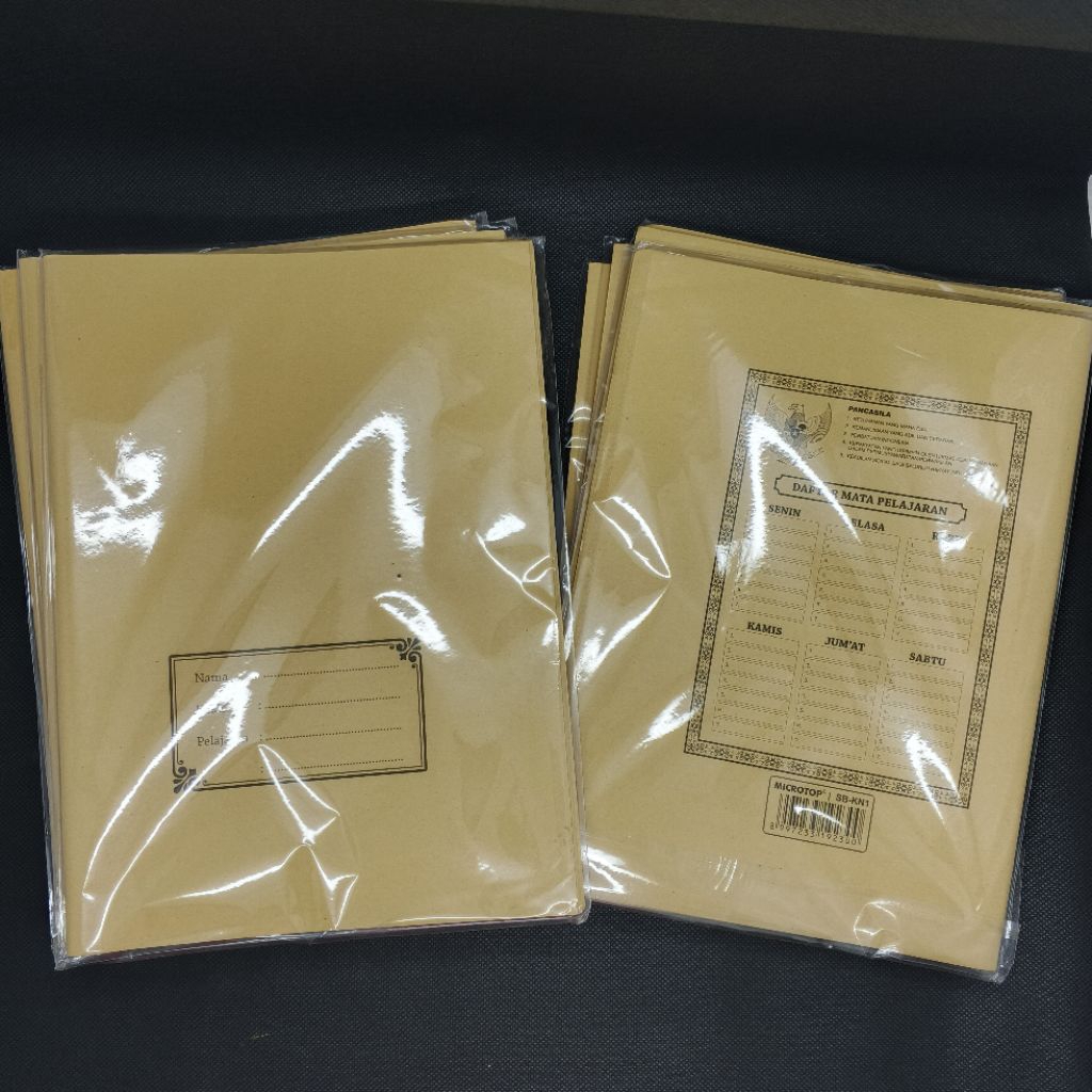 

sampul coklat kwarto isi 20 lembar