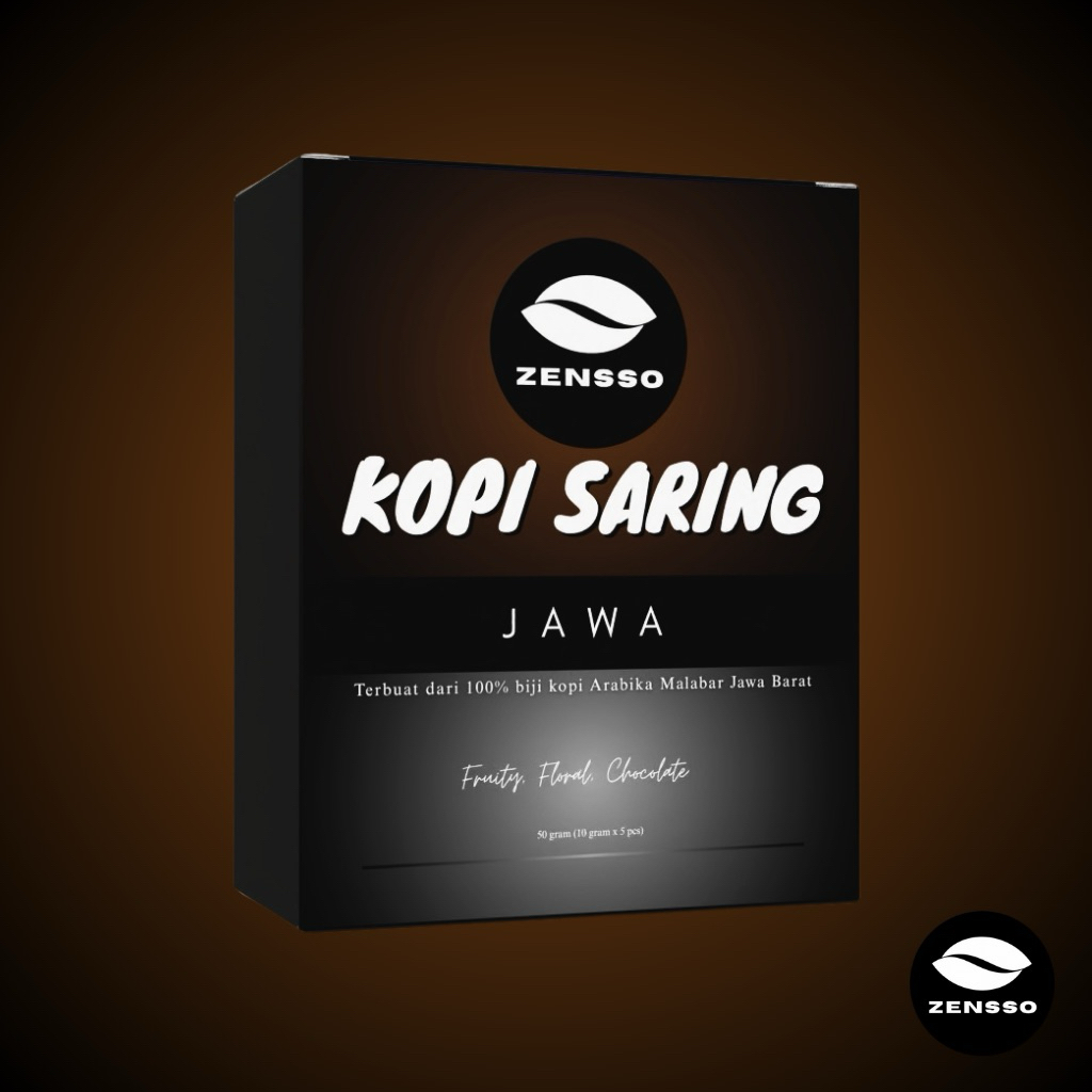 

Dripbag Coffee | Kopi Arabika Malabar Jawa Barat | Kopi Saring JAWA | ZENSSO COFFEE