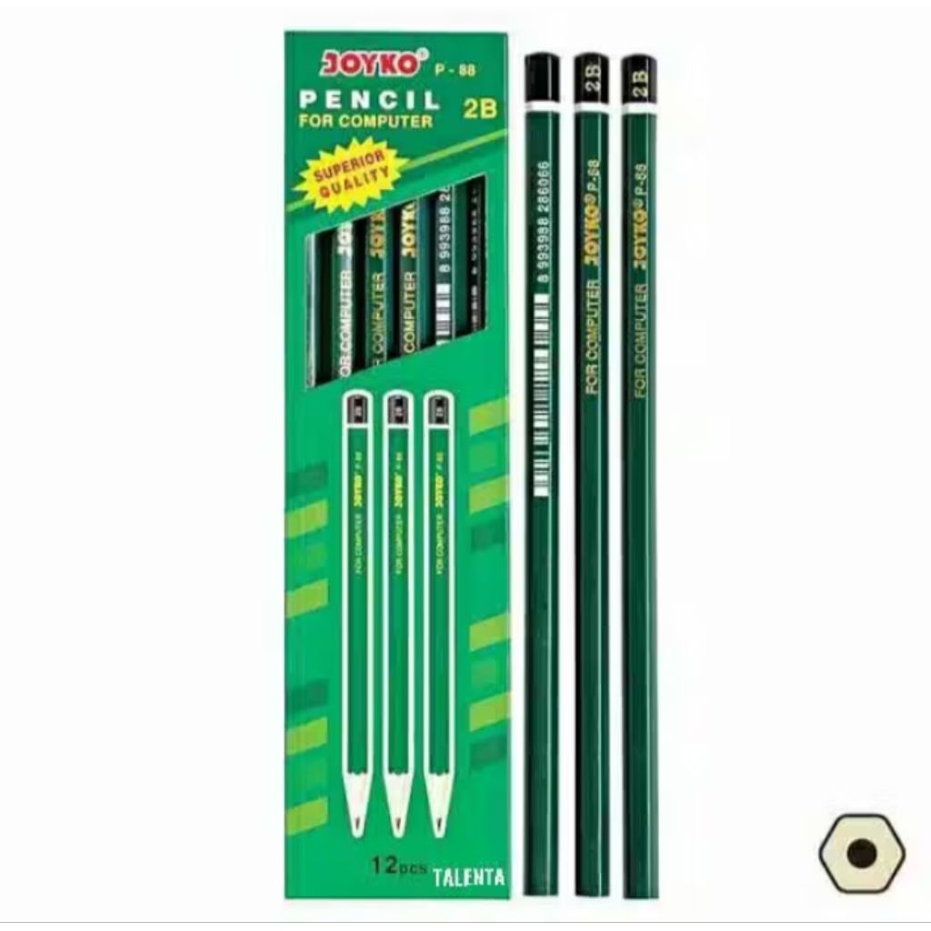 

PENSIL Tulis 2B Joyko Eceran 1 pcs Pensil alat Tulis