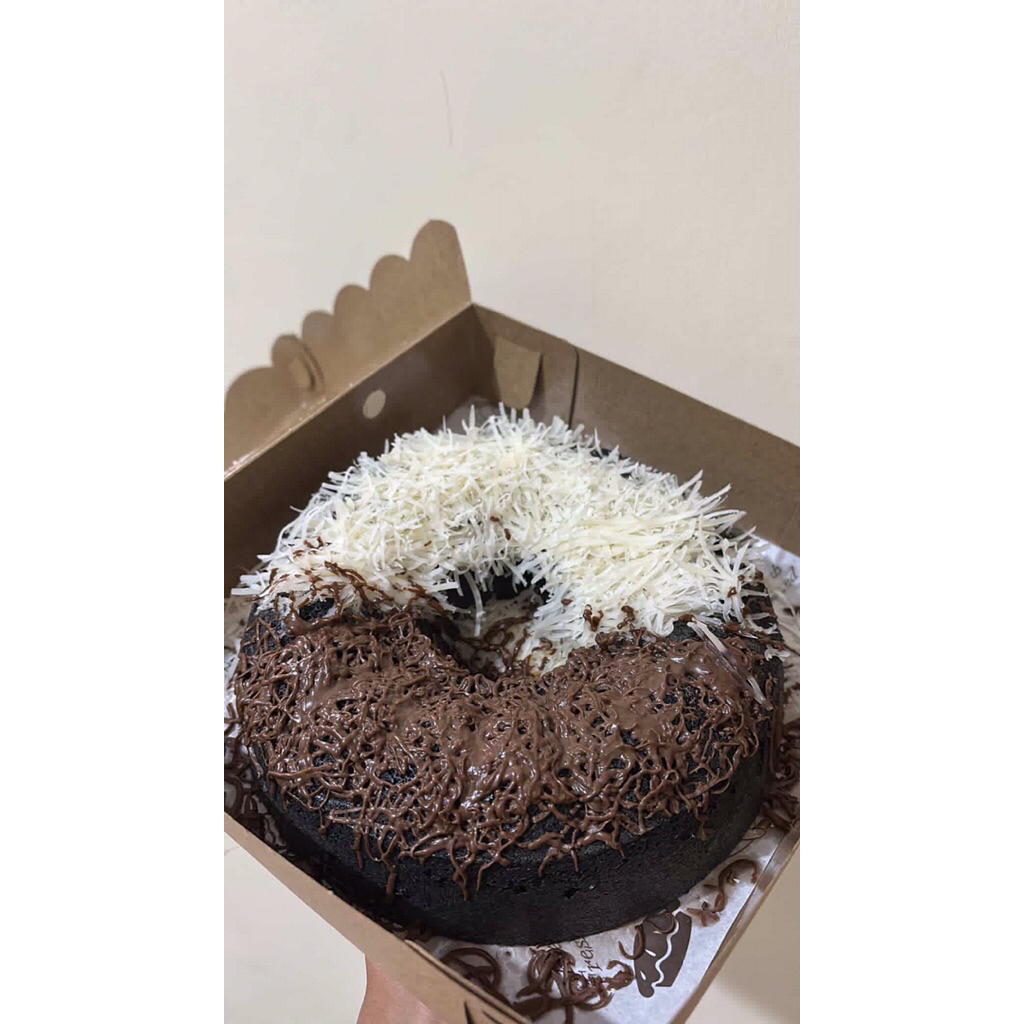 

Bolu Ketan hitam Keju Lumer / Bolu Ketan hitam Coklat Lumer