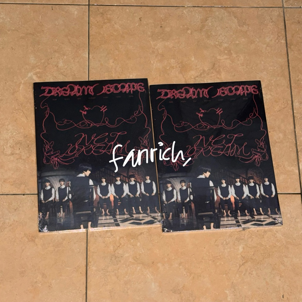 ALBUM NCT DREAMSCAPE SMOOTHIE ICFA VER SEALED (2PCS)