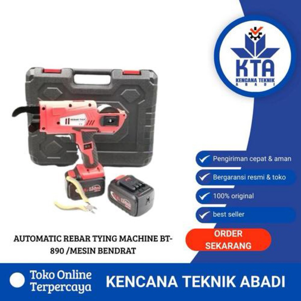 AUTOMATIC REBAR TYING MACHINE BT-890 /MESIN BENDRAT