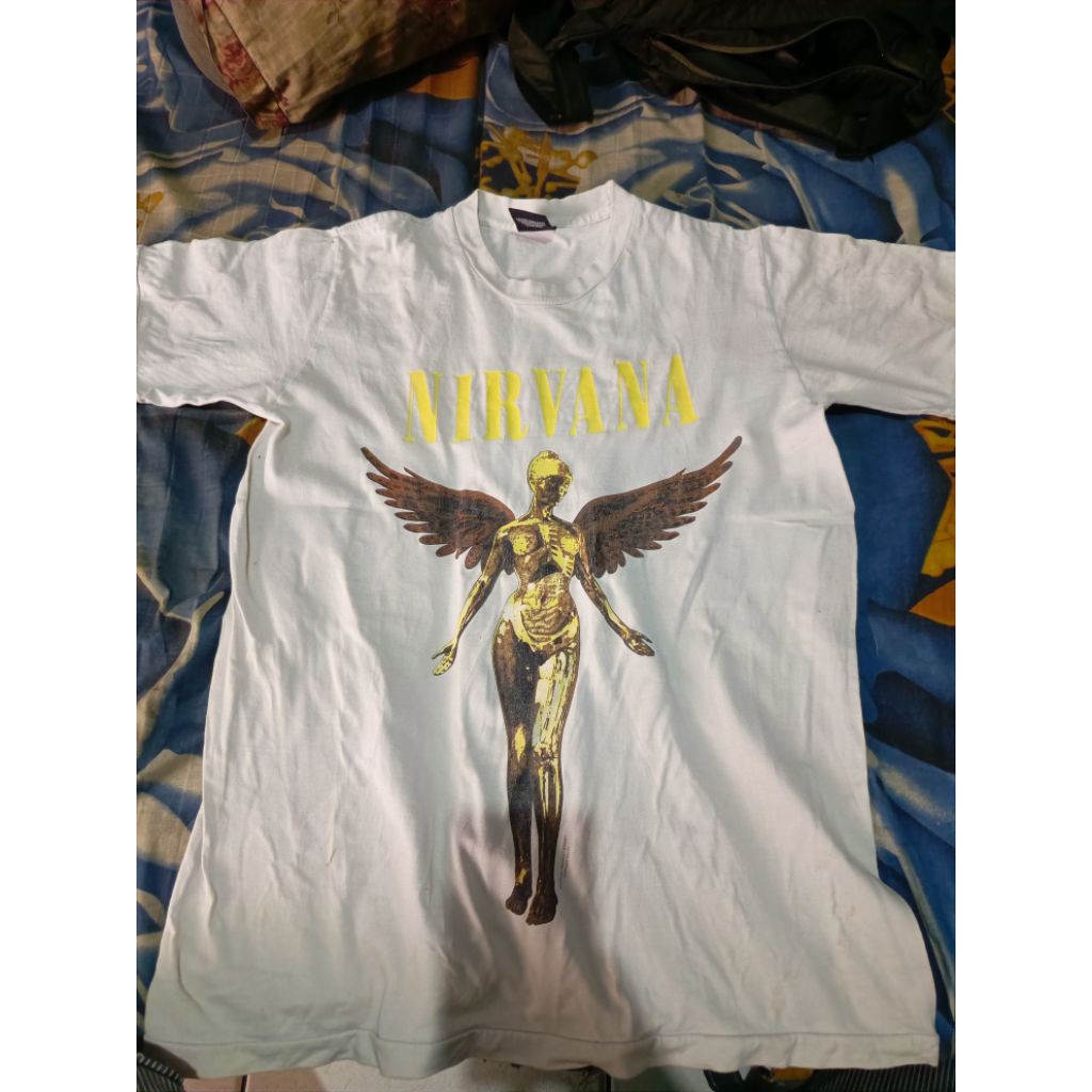 kaos band second vintage Nirvana size M bootleg