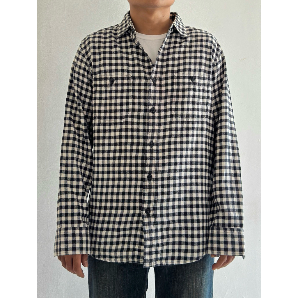 SECOND FLANEL SHIRT UNIQLO