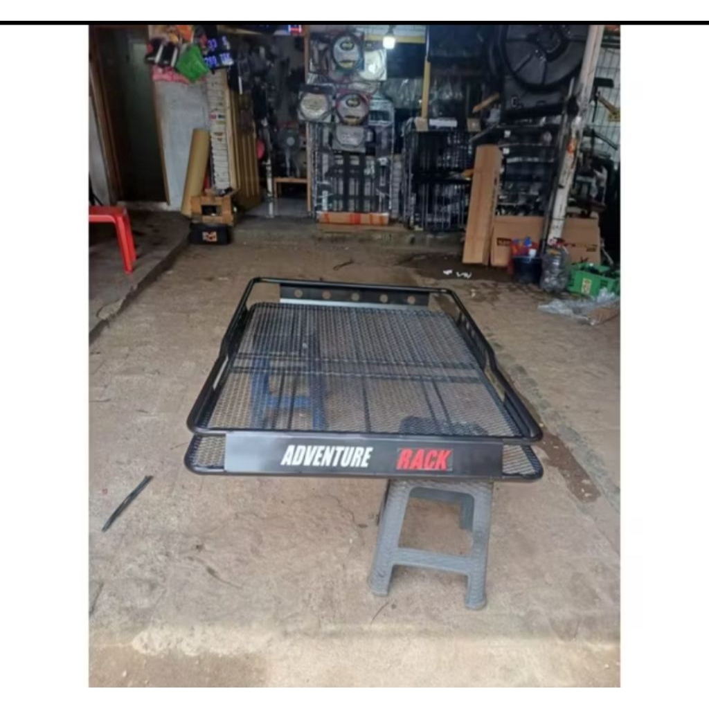 roof rack bagasi atas mobil model jaring adventure rack