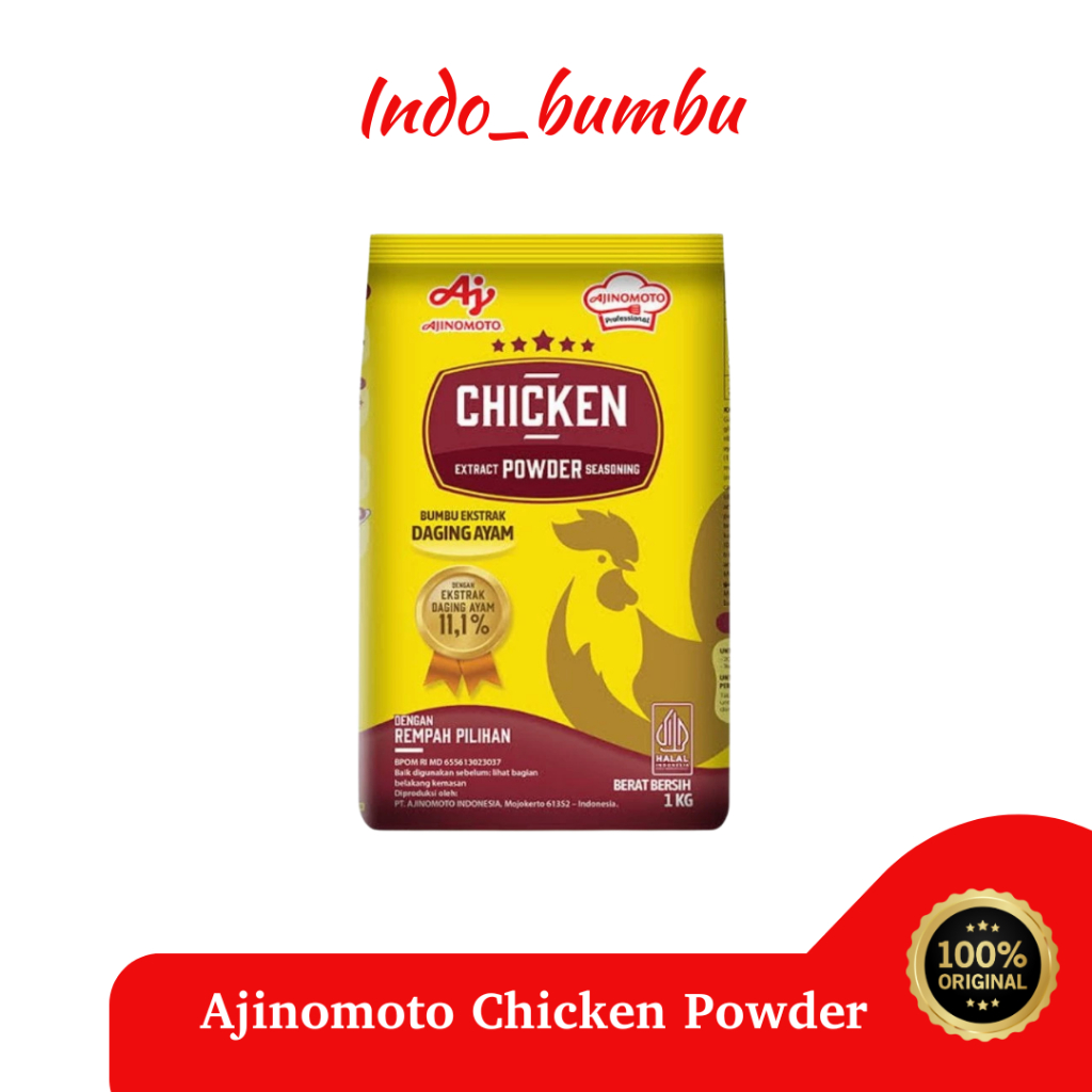

[TERMURAH] Ajinomoto Chicken Powder Seasoning 1kg