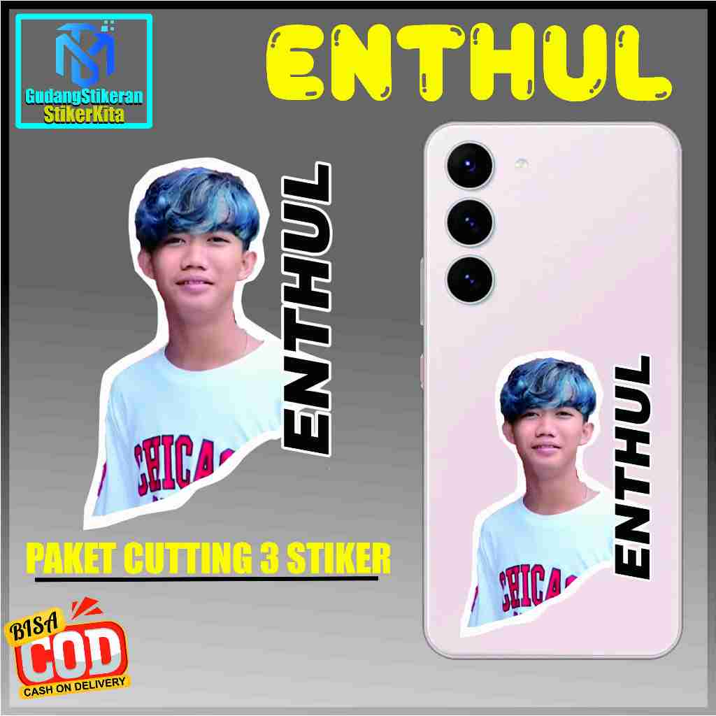 

STIKER Cutting Edisi ENTHUL Premium (1 Paket isi 3 stiker)