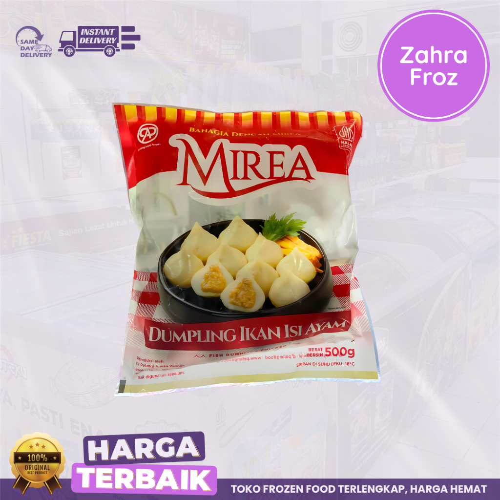 

MIREA DUMPLING ISI AYAM 200 GR