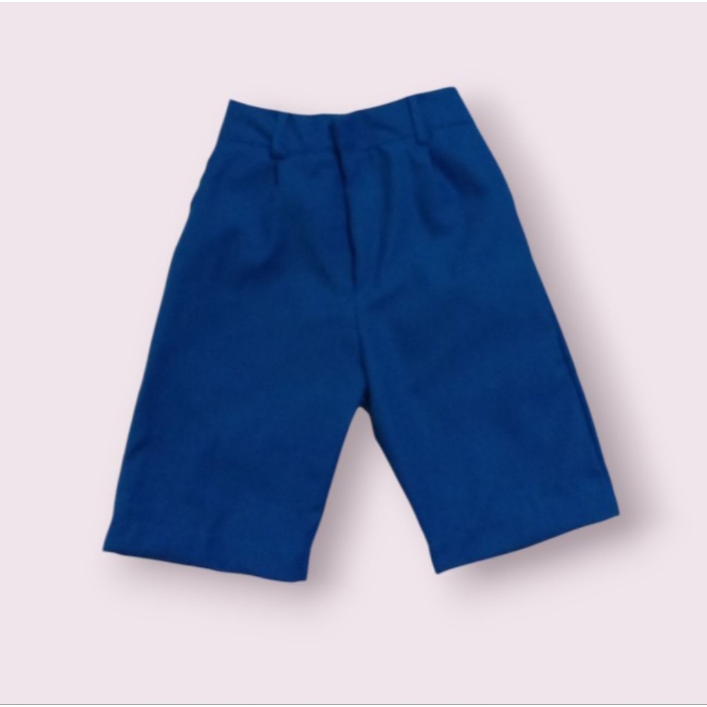 celana TK biru benhur pendek
