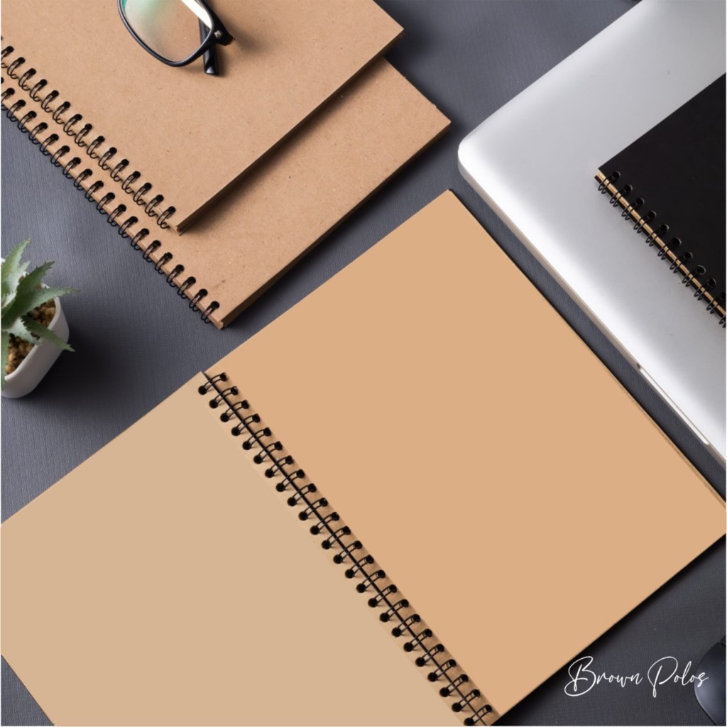 

[Whispers] NOTEBOOK / JURNAL A4 BOOKPAPER #GRID/KOTAK2 #DOTTED/TITIK2 #BLANK #GARIS / SKETCH BOOK