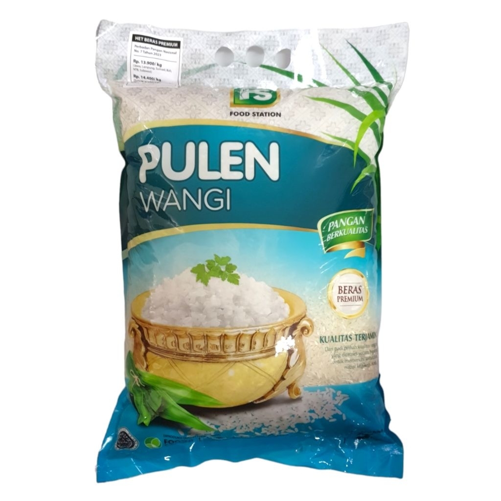 

FS Food Station Beras Pulen Wangi Premium Rice 5 Kg