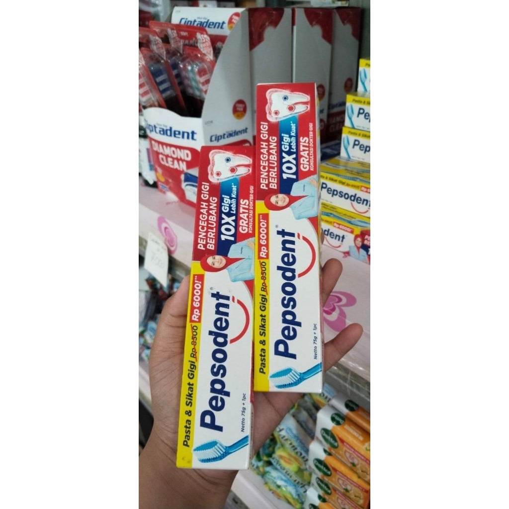 Pepsodent 75 gram
