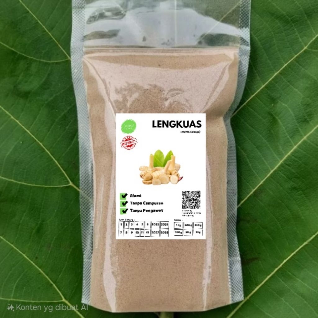 

Bubuk Serbuk Lengkuas 100gram Laos