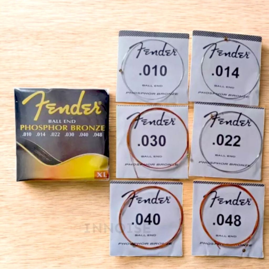 Senar Gitar Fender akustik 1 set 010