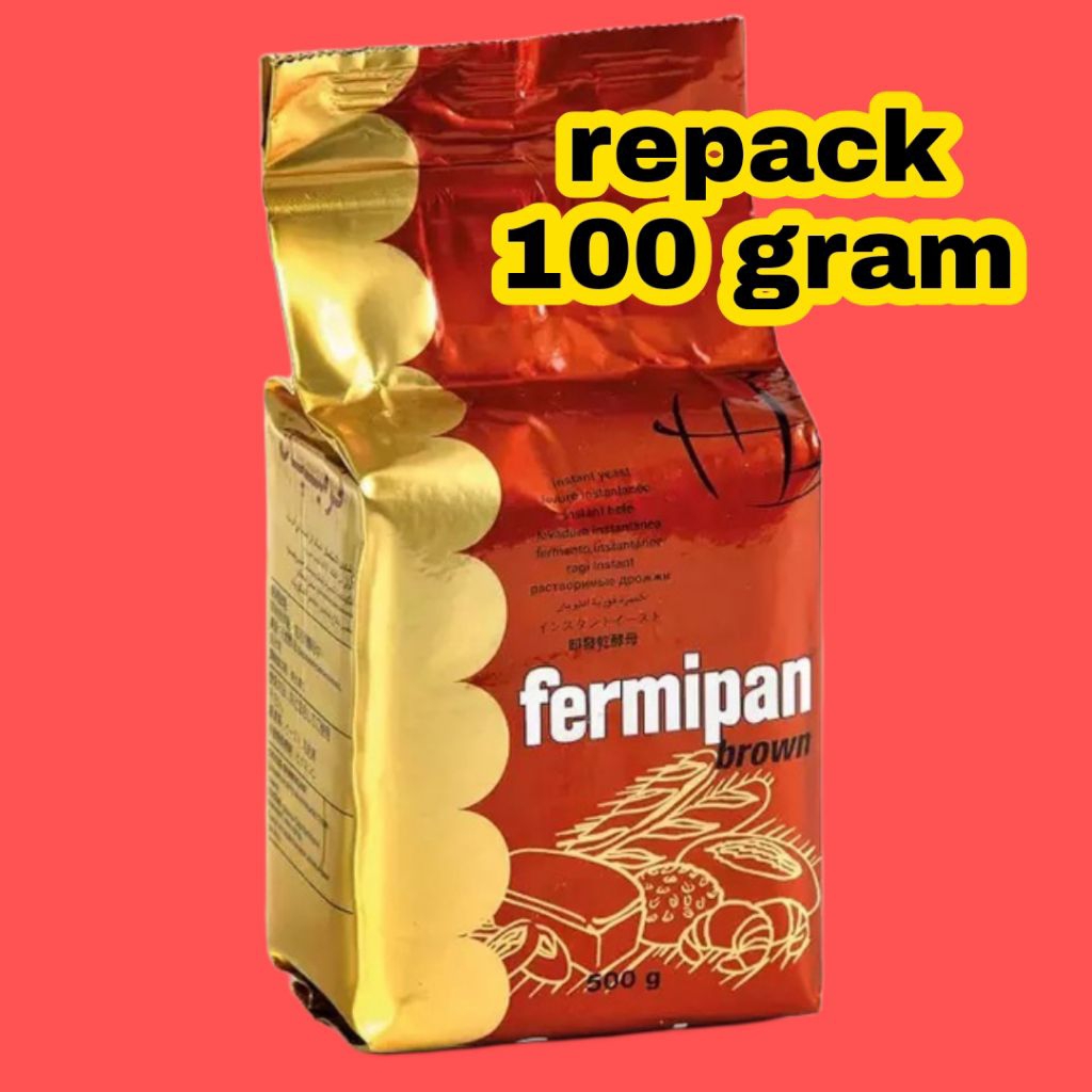 

ragi instan 100 gram repack fermipan