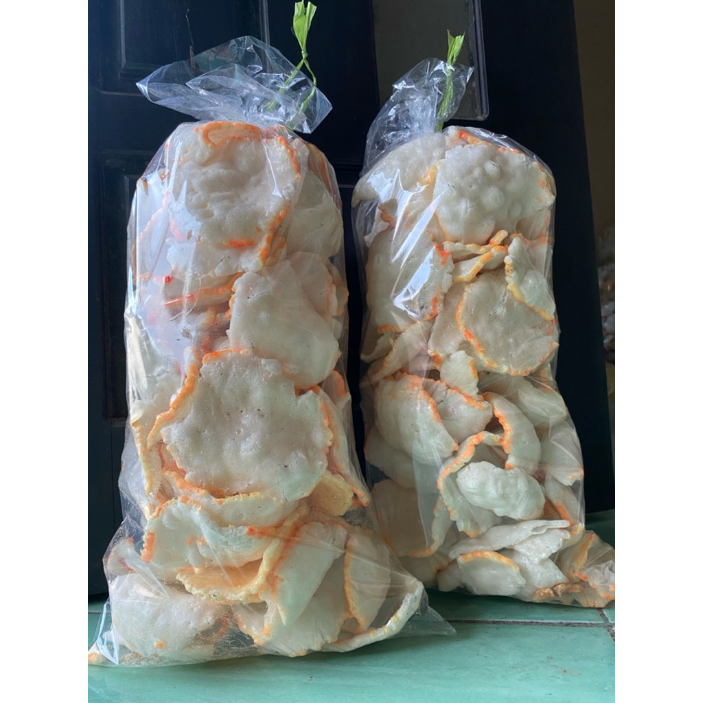 

200 gr [Matang] Kerupuk Upil rasa Trasi / Kerupuk Melarat / Kerupuk Goreng Pasir Renyah Gurih