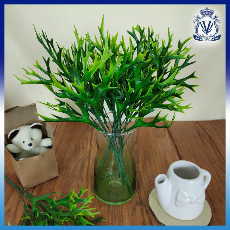 COD DAUN TANDUK RUSA CABANG 5 ARTIFICIAL - HIASAN DEKORASI