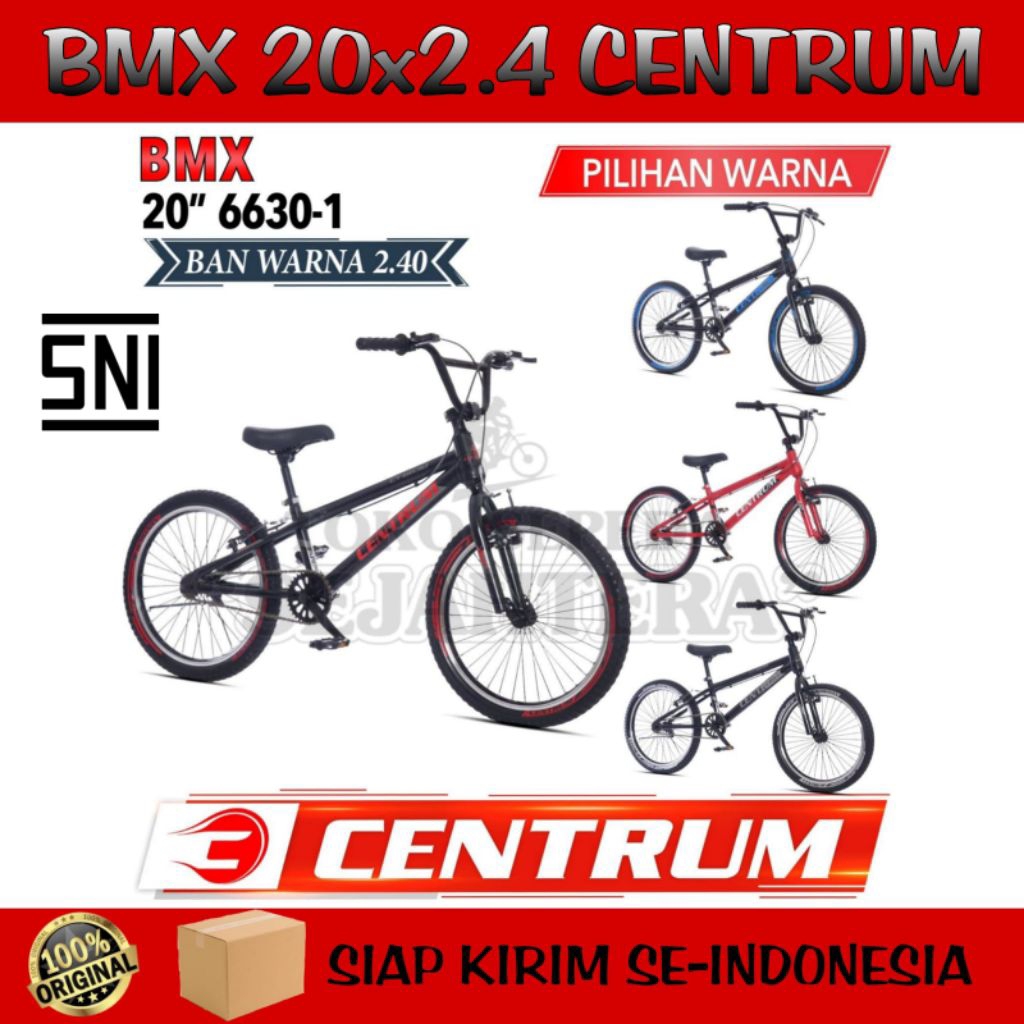 Sepeda BMX 20×2.40 Centrum 4Warna