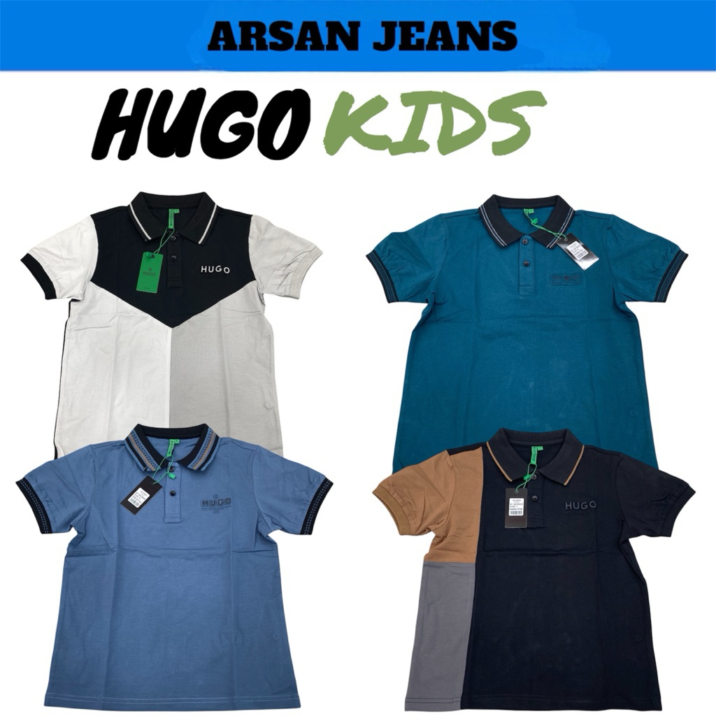 KAOS KRAH ATASAN ANAK | HUGO SELECTION KIDS | ORIGINAL | COD | KUALITAS PREMIUM