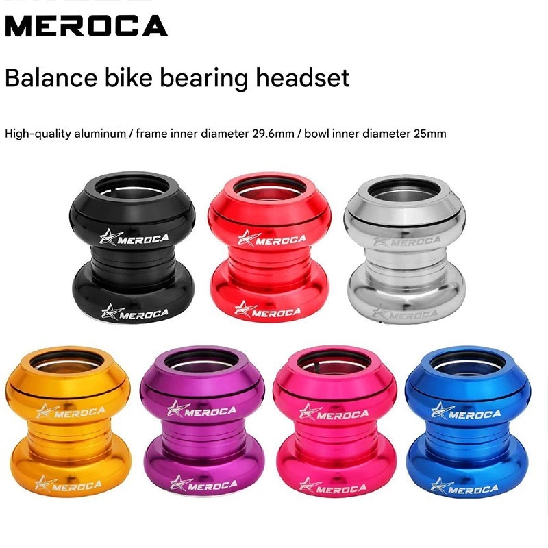 Meroca Headset Pushbike Balance Bike 29.9mm Push Bike Kom Stir Bearing Strider Vivasntra