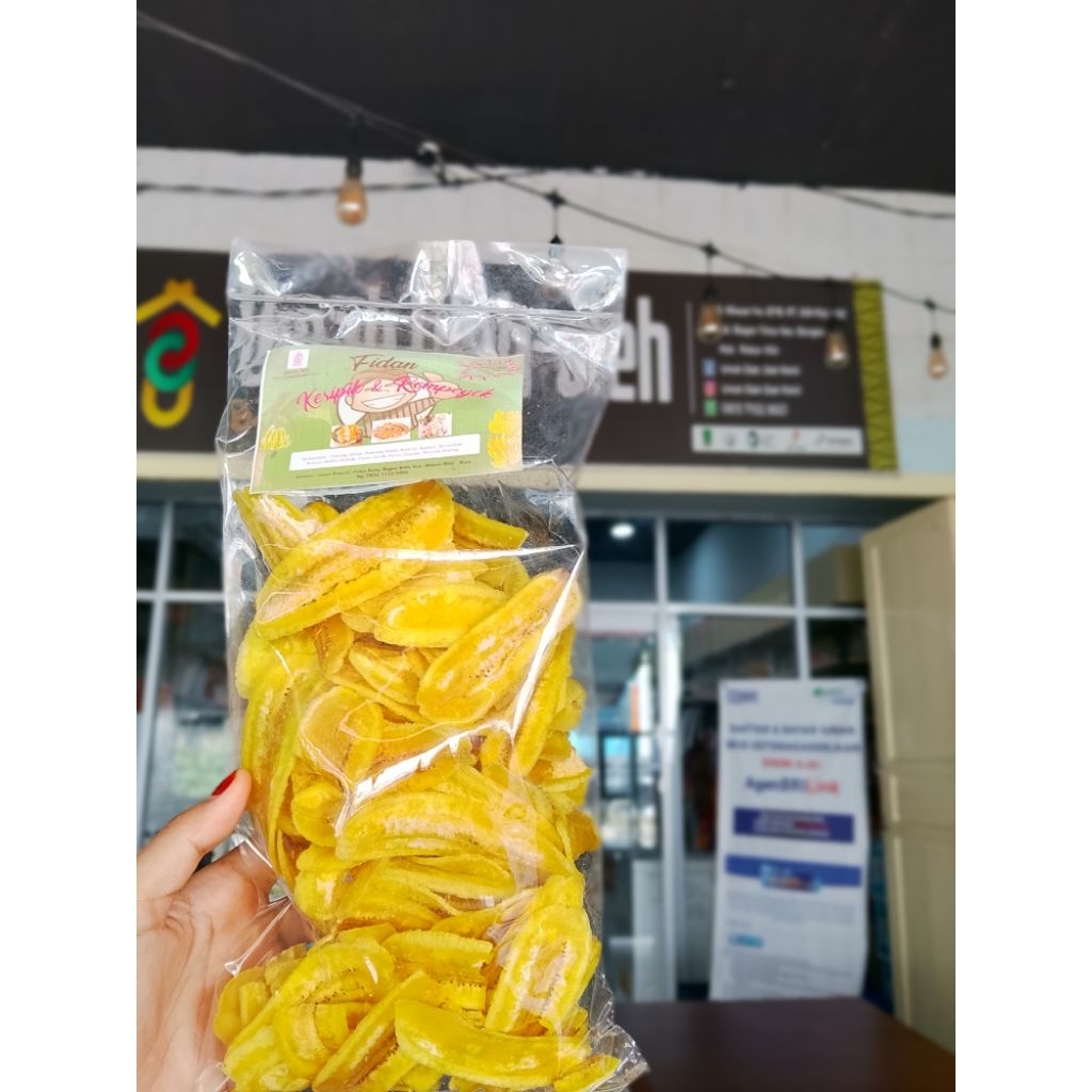 

keripik pisang fidan