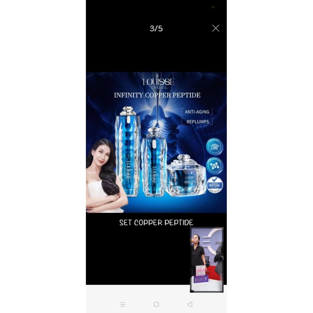 Louisse Choice COPPER PEPTIDE FULL SET (3 ITEM)