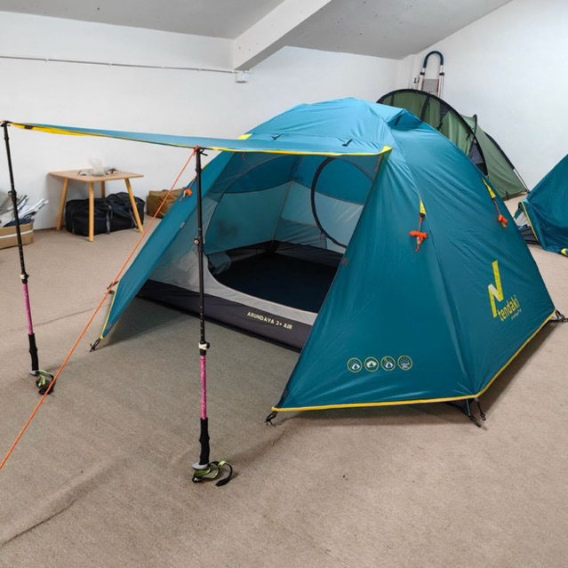 Tendaki Arundaya 2+Air Tenda Camping Kapasitas 2 Orang Frame Aluminium Plus Footprint