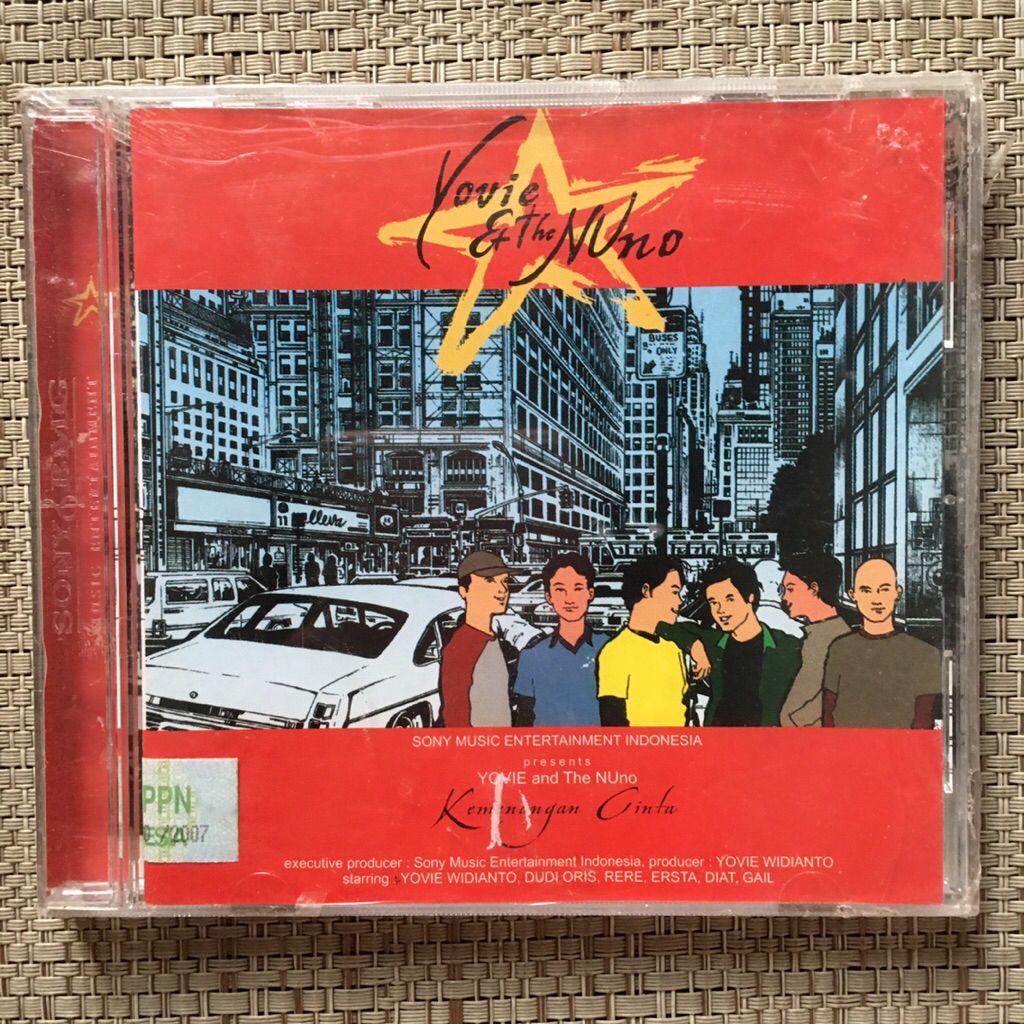 CD Yovie And The Nuno - Kemenangan Cinta | Segel