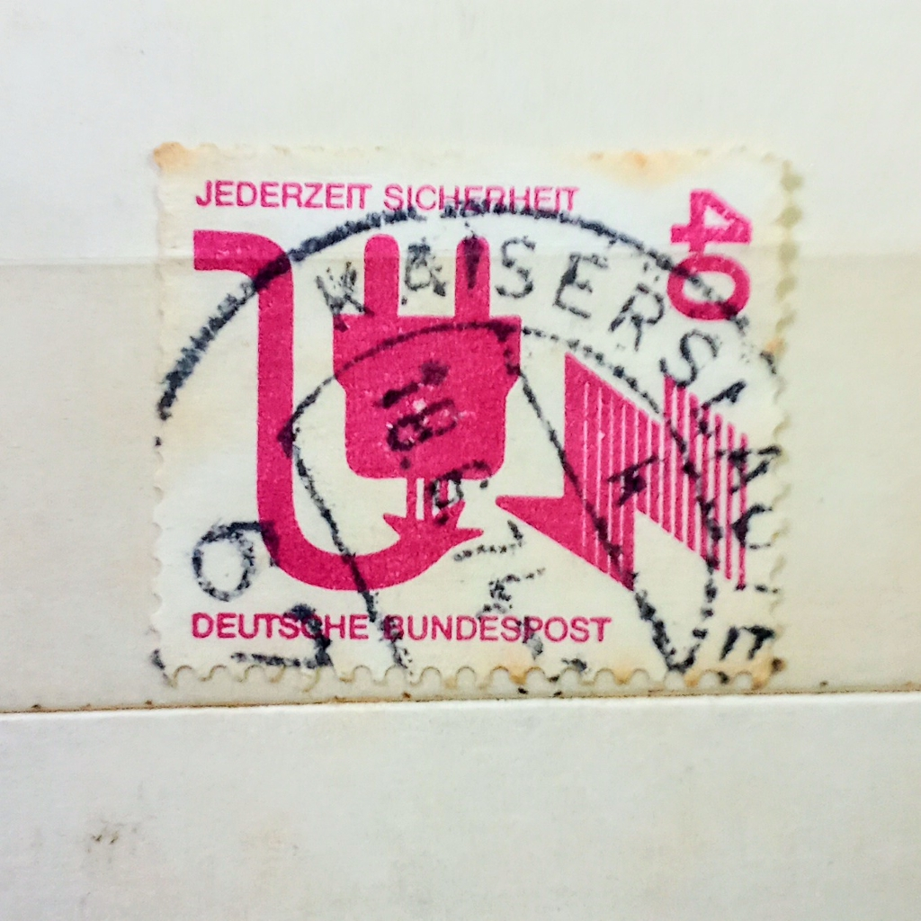 

Prangko Koleksi Filateli Jerman 1971 Accident Prevention