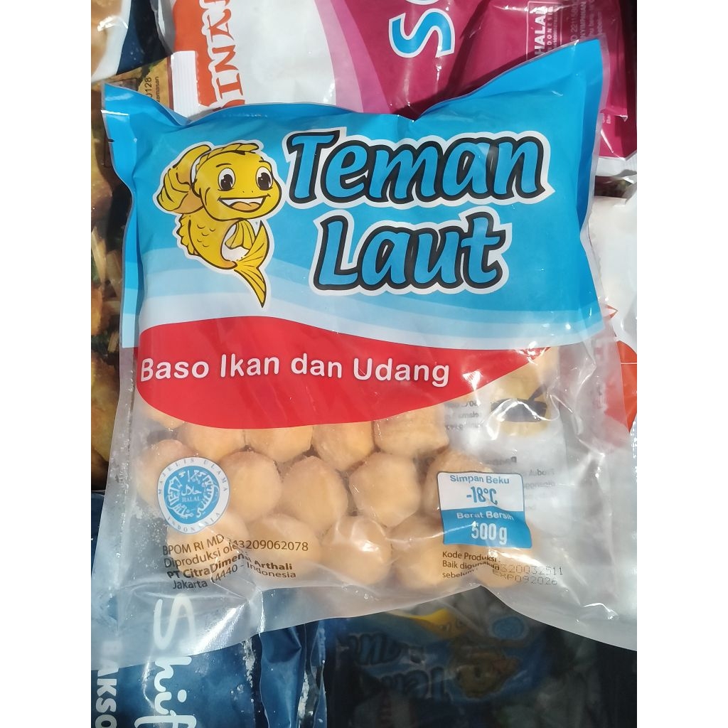 

Teman Laut Bakso Udang 500gr