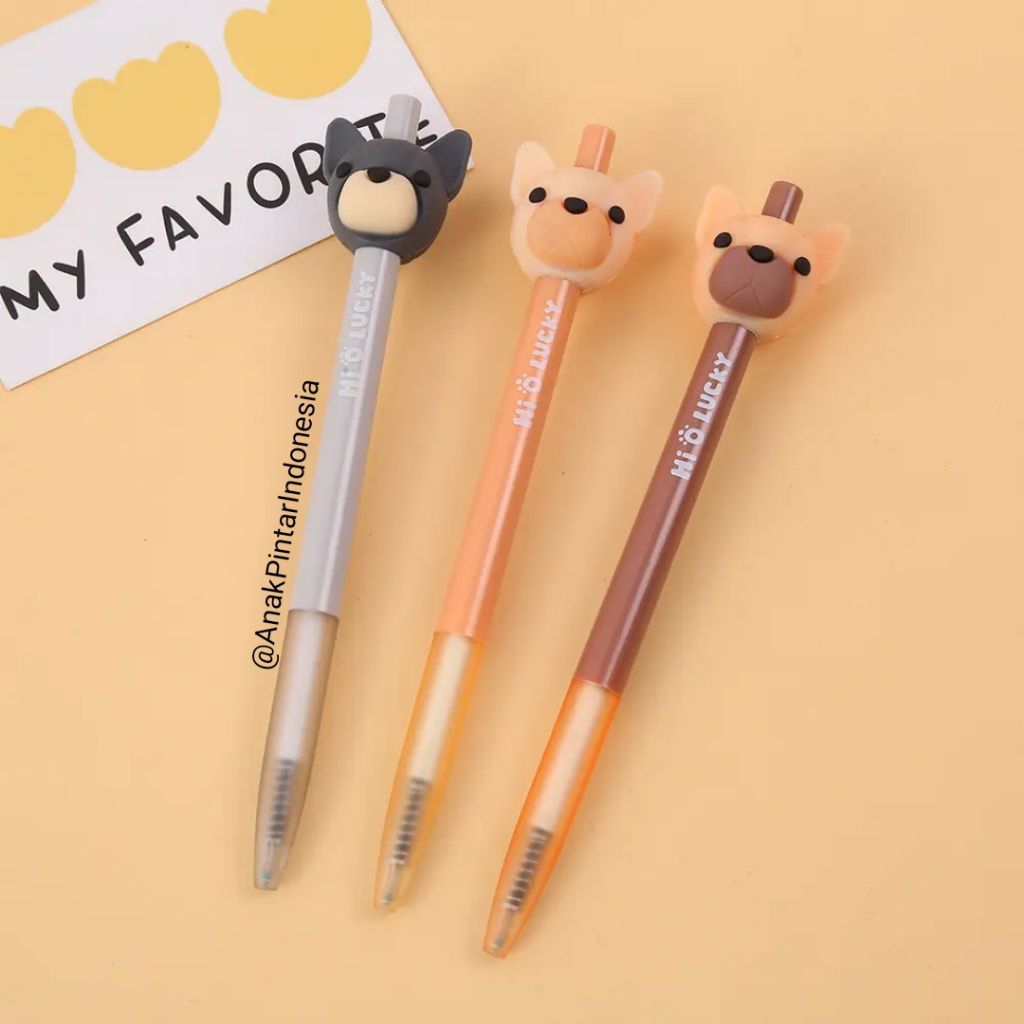 

BOLPEN HELLO LUCKY CLICK GEL INK PEN [ ZF-2899 ]