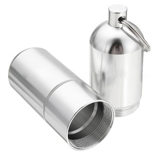 Case Tempat Penyimpanan Rk Cylinder Stainless Steel Gantungan Kunci - LC25