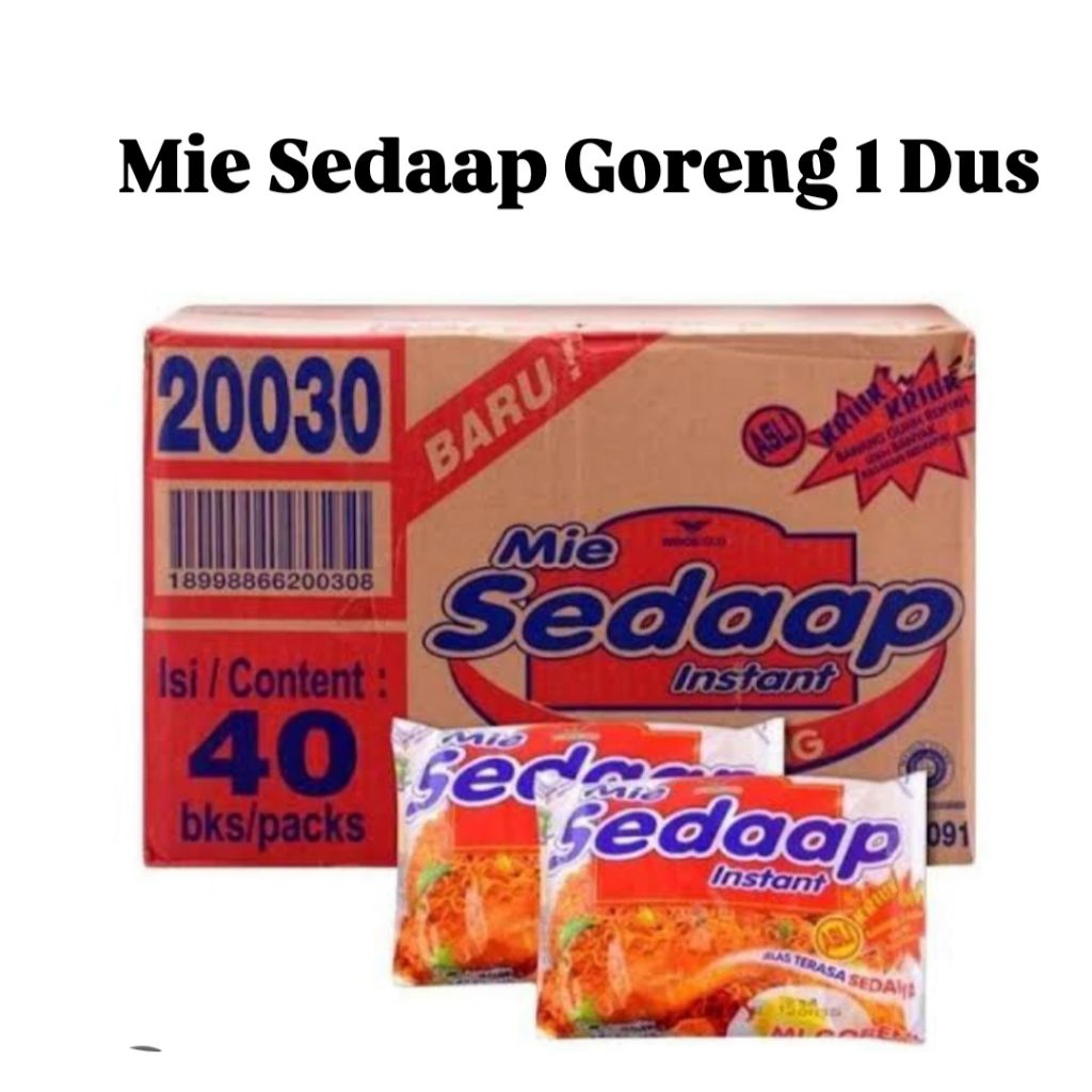 

Mie Sedaap Goreng 2 DUS