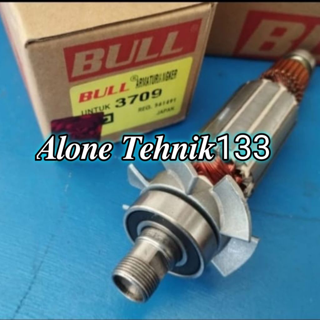 ARMATURE MAKITA 3709 MESIN ROUTER TRIMER MAKITA 3709 ANGKER MESIN PROFIL 3709 ANGKER MESIN TRIMER 37