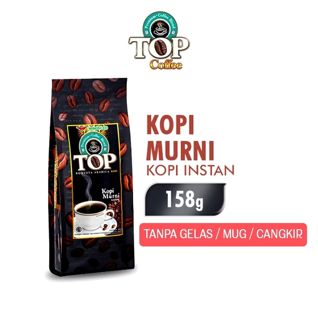 

Top Kopi Murni 158gr (TANPA GELAS/MUG/CANGKIR)